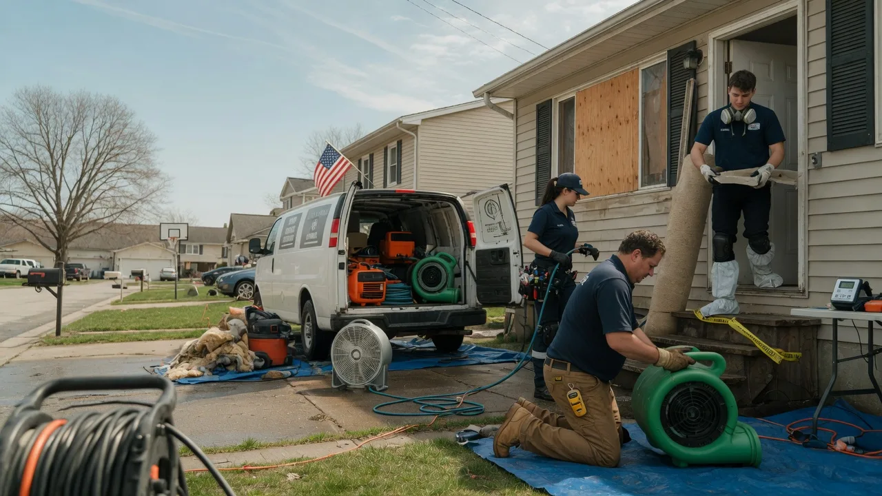 Water Damage Restoration in Krum, TX near me